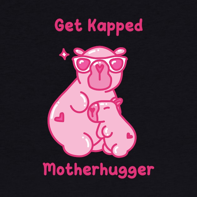 Capybara Get Kapped Hugger - Khat&Kappibara by Khat&Kappibara